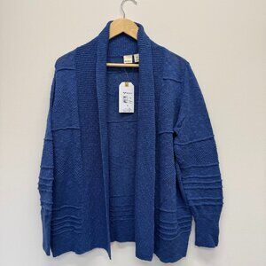 NWT Roxy Navy Light Woven Cartigan Countrycore $50 - XS